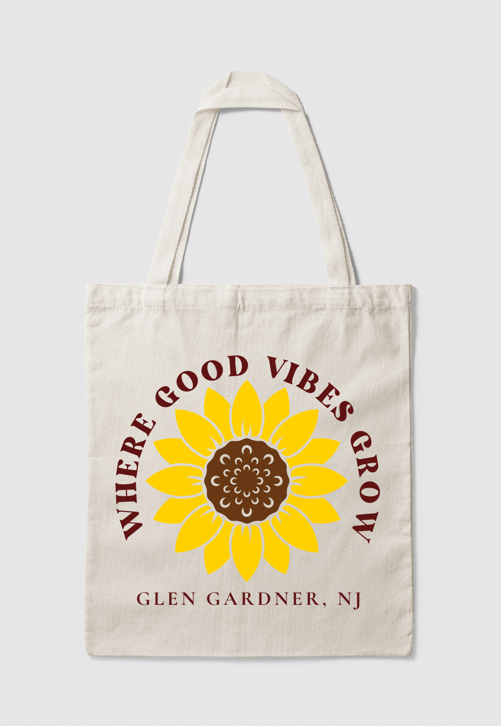 Good Vibes Canvas Tote